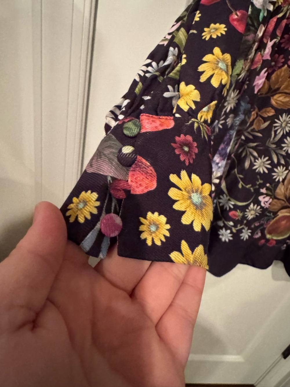 Anthropologie The Caroline Tie-Neck Mini Dress by Maeve - Picture 6 of 8